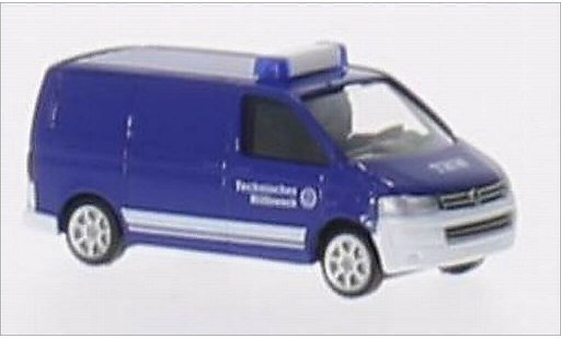 Volkswagen T5 Base 1/160 Wiking bestelwagen THW modelauto