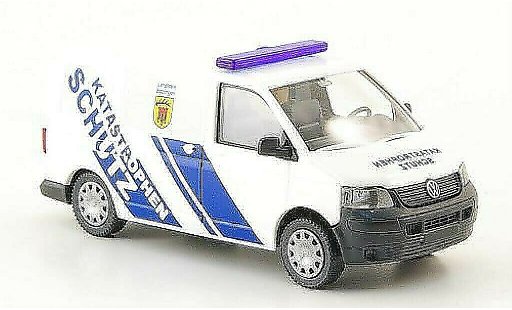 Volkswagen T5 Base 1/87 Wiking Bestelwagen Katastrophenschutz modelauto