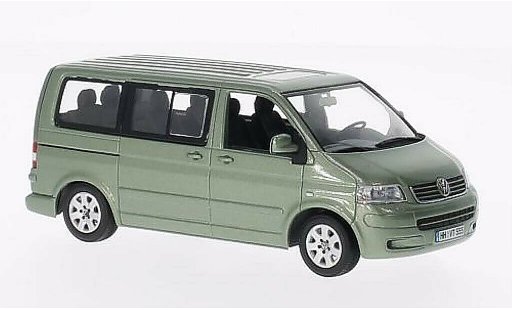 Volkswagen T5 T5 1/43 Minichamps Multivan grijsgroen 2003 modelauto