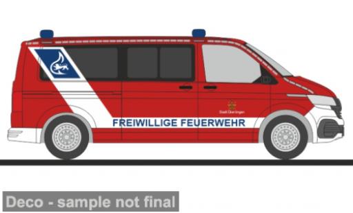 Modelauto Volkswagen T6 T6.1 .1 FW &Atilde;�berlingen 1/87 Rietze