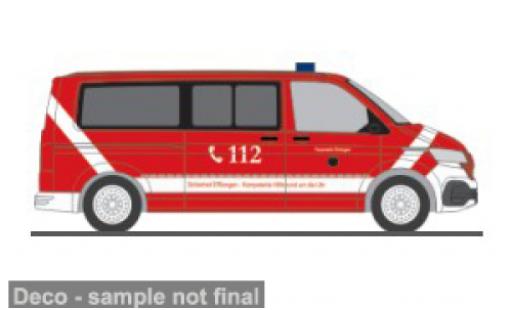 Modelauto Volkswagen T6 T6.1 .1 FW Erlangen 1/87 Rietze