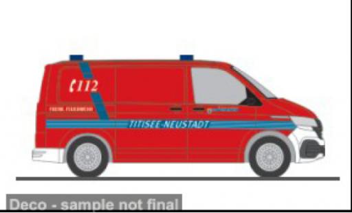 Modelauto Volkswagen T6 T6.1 .1 FW Titisee-Neustadt 1/87 Rietze