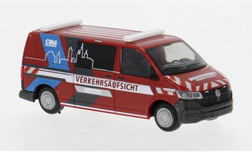 Modelauto Volkswagen T6 T6.1 .1 Verkehrsa 1/87 Rietze
