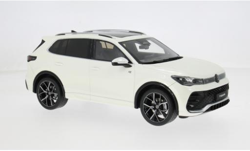 Modelauto Volkswagen Tiguan R-Line E TSI wit 2024 1/18 Ottomobile