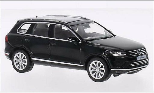 Volkswagen Touareg Base 1/43 Herpa II zwart 2014 modelauto