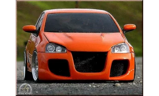 Volkswagen Golf GTI 1/18 Norev tuning jantes alu 18 pouces kit carrosserie modelauto