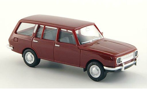 Wartburg 353 Tourist 1/87 Herpa rood modelauto