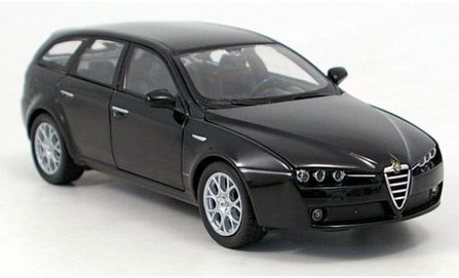 Modelauto Alfa Romeo 159 sportwagon zwart 1/24 Welly