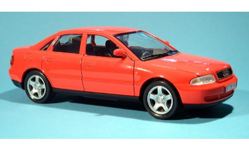 Modelauto Audi A4 berline rood 1/24 Welly