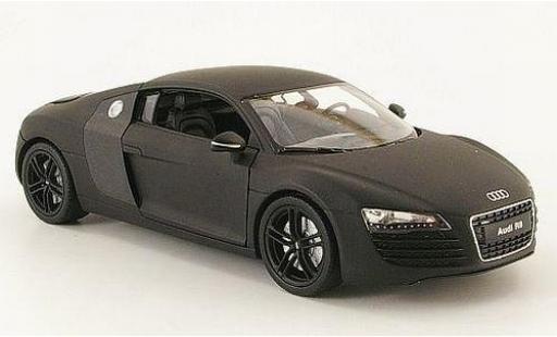 Modelauto Audi R8 coupe zwart 1/24 Welly
