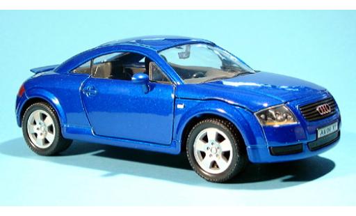 Modelauto Audi TT coupe met. blauw 1/24 Welly