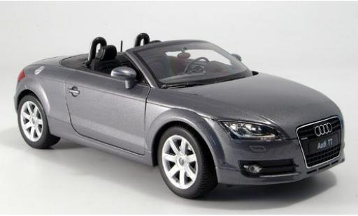 Modelauto Audi TT roadster met.-grijs open 1/18 Welly