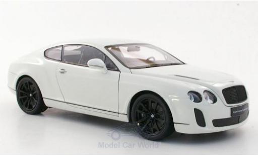 Modelauto Bentley Continental Supersports wit 1/18 Welly
