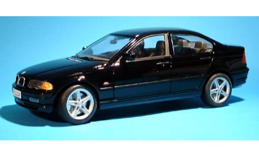 Modelauto Bmw 328 berline i zwart 1998 1/18 Welly