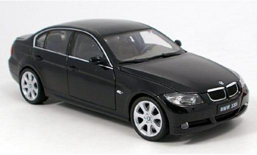Modelauto Bmw 330 berline i zwart 1/18 Welly