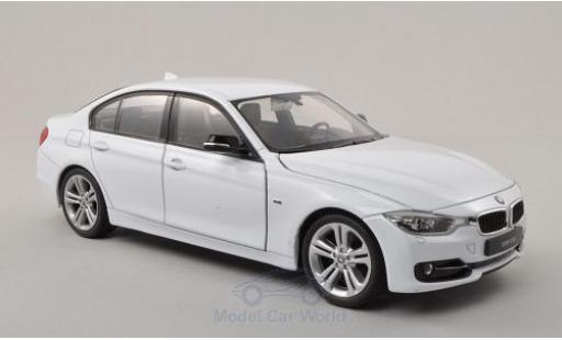 Modelauto Bmw 335 berline i (F30) wit 1/24 Welly