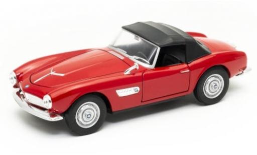 Modelauto Bmw 507 cabriolet rood kap ferm&Atilde;&copy; 1/24 Welly