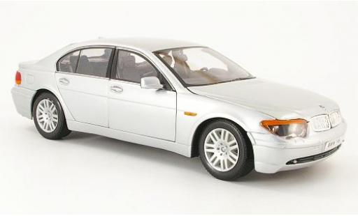 Modelauto Bmw 745 E65 i () grijs 1/18 Welly