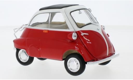 Modelauto Bmw Isetta 250 rood/wit 1/18 Welly