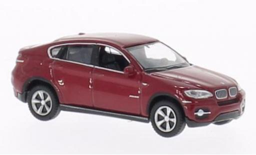 Modelauto Bmw X6 suv rood 1/87 Welly