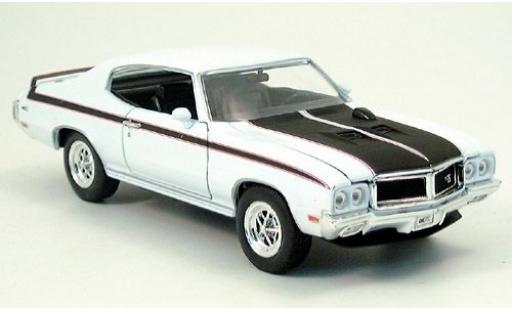 Modelauto Buick GSX coupe X wit/zwart 1970 1/24 Welly