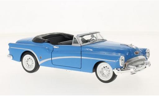 Modelauto Buick Skylark Convertible blauw 1953 1/24 Welly