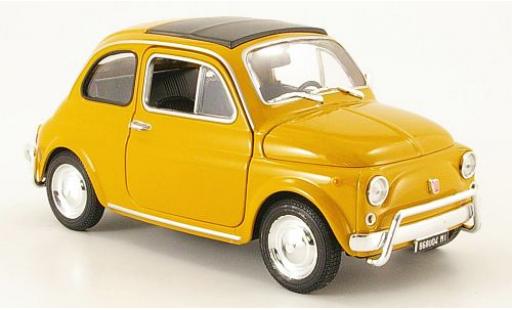 Modelauto Fiat 500 Classique ocker 1/24 Welly