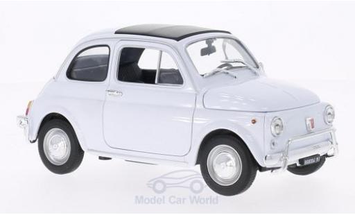 Modelauto Fiat 500 Nuova wit 1957 1/18 Welly