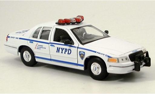 Modelauto Ford Crown Police Interceptor VictoriaPolitie NYPD 1/24 Welly
