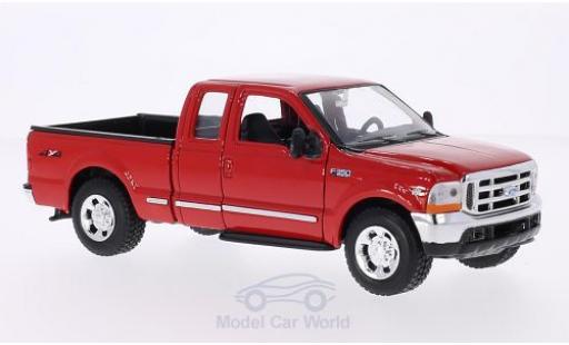 Modelauto Ford F-350 XLT Super Duty rood 1/24 Welly