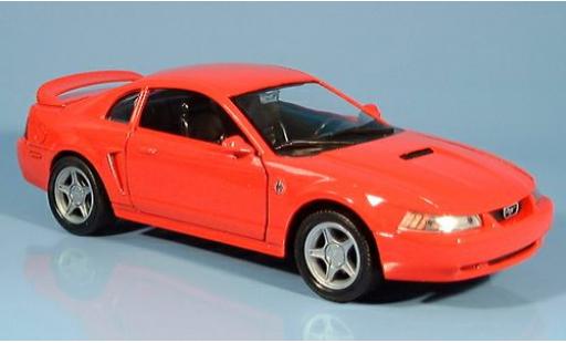 Modelauto Ford Mustang GT rood 1999 1/24 Welly