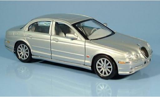 Modelauto Jaguar S-Type Base grijs 1/24 Welly