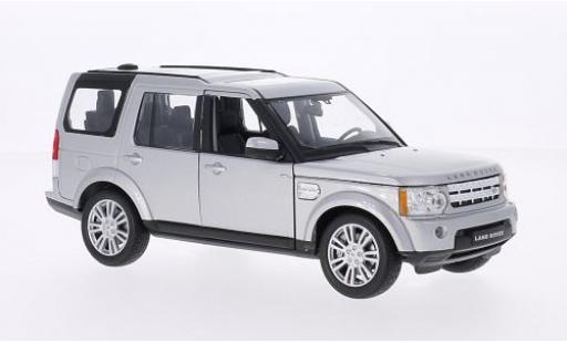 Modelauto Land Rover Discovery Base 4 grijs 1/24 Welly