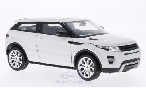Modelauto Land Rover Range Rover Base Evoque wit 1/24 Welly