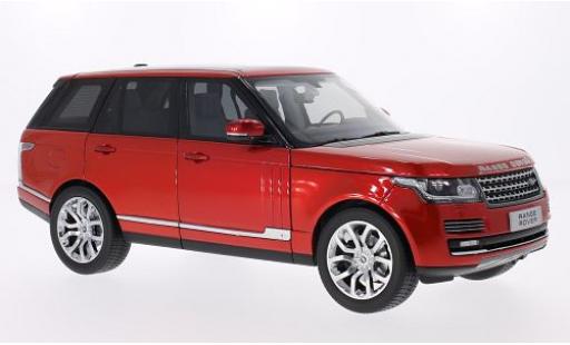 Modelauto Land Rover Range Rover Base rood 2013 1/18 Welly
