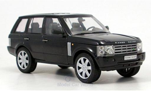 Modelauto Land Rover Range Rover Base zwart 2003 zonder Vitrine 1/24 Welly