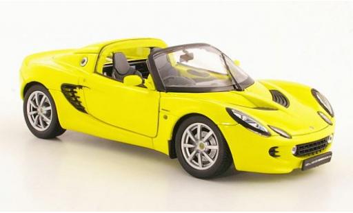 Modelauto Lotus Elise 111S -geel RHD 2002 1/18 Welly