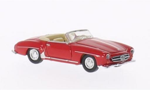 Modelauto Mercedes 190 Base SL rood 1955 1/87 Welly