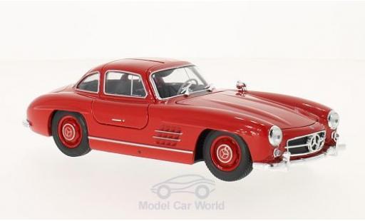 Modelauto Mercedes 300 Base (W198) rood 1/24 Welly