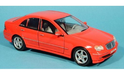 Modelauto Mercedes Classe C Base rood 2001 1/24 Welly