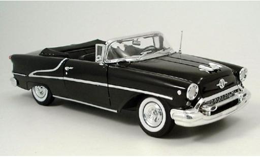 Modelauto Oldsmobile Super 88 Convertible Cabriolet zwart 1955 1/18 Welly