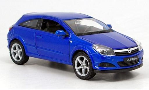 Modelauto Opel Astra GTC blauw 1/24 Welly