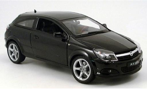 Modelauto Opel Astra GTC zwart 2005 1/18 Welly