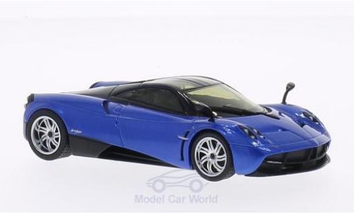 Modelauto Pagani Huayra Base metallic blauw/zwart 1/43 Welly