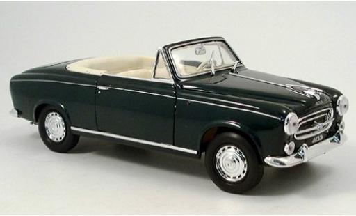Modelauto Peugeot 403 Cabriolet Cabrio dk. groen 1957 1/18 Welly