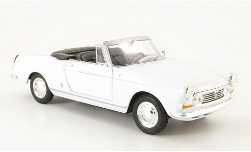 Modelauto Peugeot 404 Cabriolet wit 1963 1/24 Welly