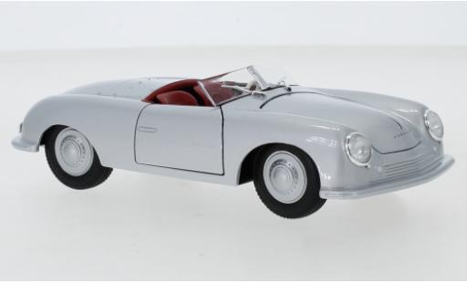Modelauto Porsche 356 Base Nr.1 grijs 1/24 Welly
