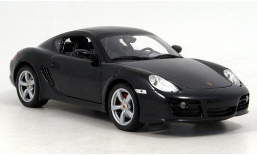 Modelauto Porsche Cayman Base zwart 1/18 Welly