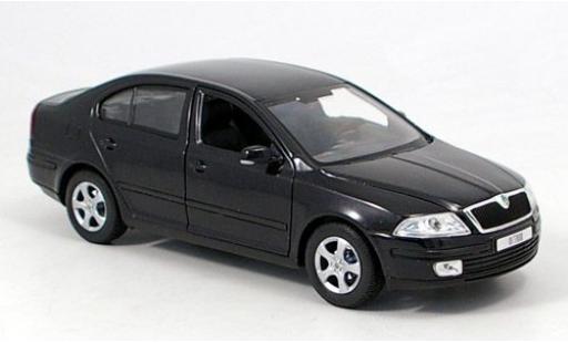 Modelauto Skoda Octavia Base zwart 1/24 Welly
