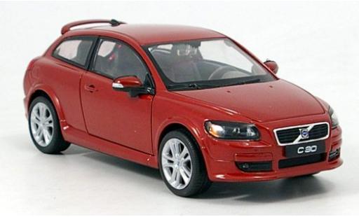 Modelauto Volvo C30 Base met.-dkl.-rot 1/24 Welly